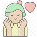 Self Love Lineal Color Icon Icon