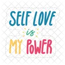 Self love is my power  Icon