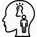 Self Observation Self Monitoring Observation Introspection Understanding Oneself Rumination Analysis Icon