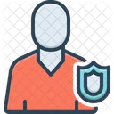 Self Protection Defense Custody Icon