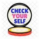 Self Reflection Mirror Cosmetic Icon