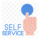 Service Self Man Icon