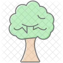 Self Wise Tree Lineal Color Icon Icon