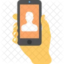 Selfie Photography Mobile Icon