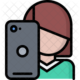 Free Selfie Icon Of Colored Outline Style Available In Svg Png Eps Ai Icon Fonts