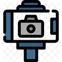 Selfie Stick Photography Icon