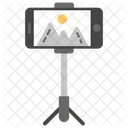 Selfie Stick Monopod Accessory Icon