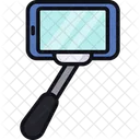 Selfie Stick Camera Smartphone Symbol
