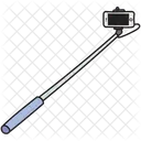 Taking Picture Selfie Stick Taking Selfie Icon