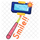 Portrait Technology Cellphone Icon