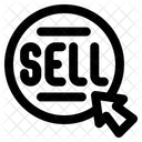 Sell Market Trade Icon