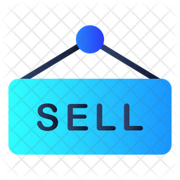 Sell Icon Download In Gradient Style