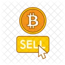 Sell Bitcoin Buy Digital Currency Icon