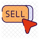 Sell click  Icon