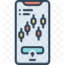Sell Share Market Equities Icon