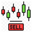 Sell Stock Trading Icon