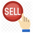 Selling Click Press Finger Button  Icon