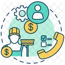 Selling services  Icon