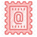 Correo Sello Matasellos Icon