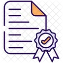 Sello De Documento Documento Sello De Documento Icono