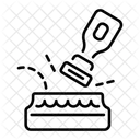 Sello De Bricolaje Artesania Decoracion Icono
