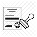Sello oficial  Icono