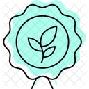 Selo De Certificacao Organica Organico Certificacao Icon