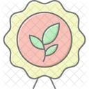 Selo De Certificacao Organica Organico Certificacao Icon