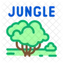 Pulmon Arbol Madera Icono