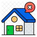 Sem Bate Papo Imobiliario Sem Comunicacao Sem Conversa Ícone