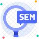Sem Search Optimization Search Icon