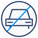 Sem Estacionamento Estacionamento Proibido Carro Ícone