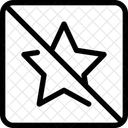 Sem Estrela Sem Favorito Estrela Ícone