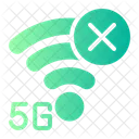 5 G Sem Sinal Conexao Ícone