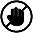 Não toque  Icon