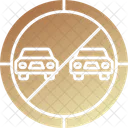 Sem Ultrapassagem Transito Sinal Ícone