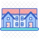 Semi Detached House Detached House Home Icon