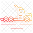 Semi Truck Hot Icon