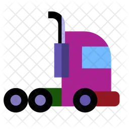 Semi Truck  Icon