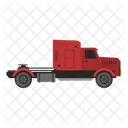 Semi Truck Delivery Truck Vehicle Icon