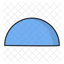 Semicircle Shape Design Icon