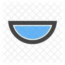 Semi Circulo Ícone