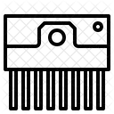 Semicondutor Transistor Chip Ícone