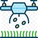 Dronev Semillas En Aerosol Dron Icono