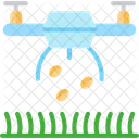 Dronev Semillas En Aerosol Dron Icono