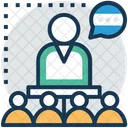 Group Discussion Meeting Icon
