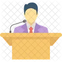 Debate Lecture Seminar Icon