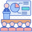 Seminar Presentation Conference Icon
