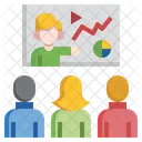 Seminar Boss Class Training Presentation Icon