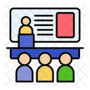 Conference Presentation Meeting Icon